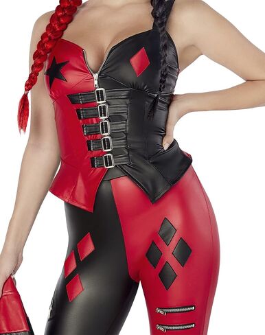 Spirit Halloween Suicide Squad Harley Quinn Two Piece Costume in Saudi Arabia
