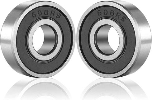 10 Pieces of 6200ZZ Bearings with Rubber Seals and high-Speed Support Sealing Sealed Ball bearing10x30x9mm, pre Lubricated, Stable Performance, high Cost-Effectiveness, deep Groove Ball Bearings in Saudi Arabia
