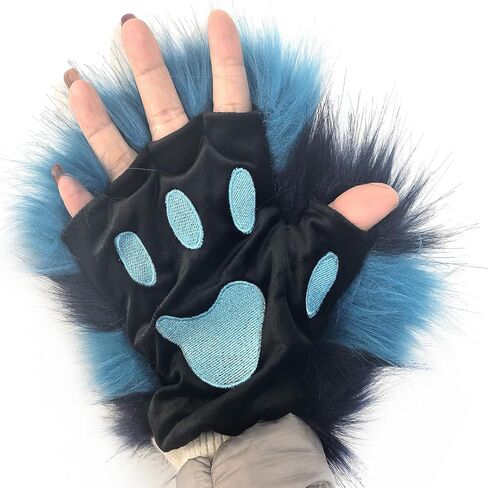 Cat Costume Set for Halloween Dress Up,Cat Ears and Tail Paws set Cosplay Costumes for Women in Kuwait