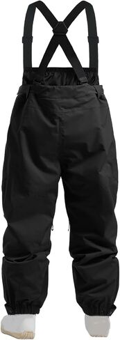 Womens Mens Ski Bibs Baggy Snowboard Pants Winter Windproof Insulated Waterproof Snow Overalls with Adjustable Straps in Saudi Arabia