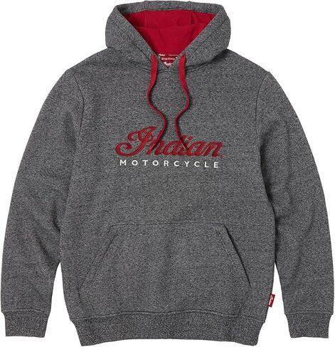 Indian Motorcycle Men's Logo Headdress Hoodie, Gray in Saudi Arabia