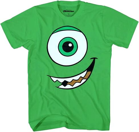 Animation Shops Monsters Inc Mike Wazowski Face Costume T-Shirt in Saudi Arabia