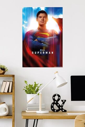Trends International DC Studios Superman (2025) - Close-Up One Sheet Wall Poster, 34L x 22.4W, Unframed Version in Saudi Arabia