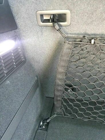 Rear Seats Trunk Organizer Cargo Net for Audi Q8 SQ8 2019-2025 – Envelope Style Cargo Net for SUV – Premium Mesh Car Trunk Organizer Vehicle Carrier Storage – Compatible with Audi Q8 in Saudi Arabia