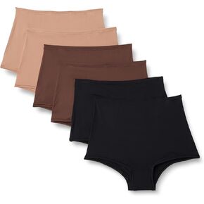 Amazon Essentials Womens Peached Microfiber High Waisted Boyshort in Saudi Arabia