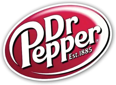 4-Piece 4 Sizes Dr Pepper Vinyl Decal Set – Waterproof Indoor/Outdoor UV/Fade Resistant Stickers (4", 3", 2.5", 1.75") for Cars, Trucks, Laptops, Phones, Water Bottles & Windows in Saudi Arabia