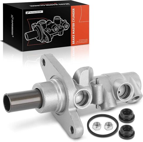 أسطوانة الفرامل الرئيسية A-Premium متوافقة مع سيارات Volkswagen وAudi - Passat 2006-2010، Passat CC 2009-2010، Tiguan/CC 2009-2017، Q3 2015-2019 - استبدل OE# 3C1614019E in Saudi Arabia
