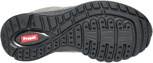 Propet Mens Tour Knit Trek Lace Up Sneakers Shoes Casual - Black in Saudi Arabia