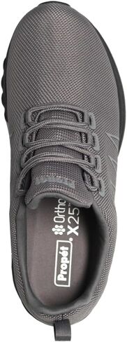 Propet Mens Tour Knit Trek Lace Up Sneakers Shoes Casual - Black in Saudi Arabia