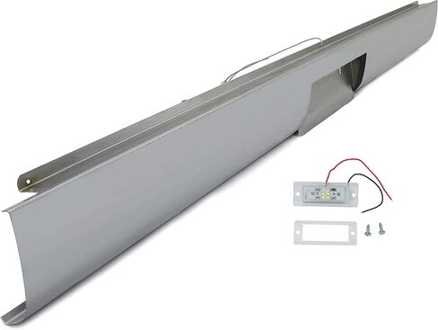 HECASA Steel Roll Pan Compatible with 1967-1972 Ford F100 Fleetside Models W/LED Lights in Saudi Arabia