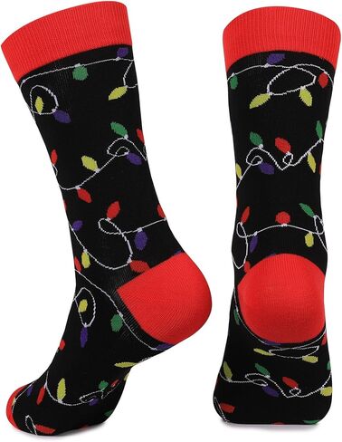 جوارب عيد الميلاد من Aueyan للرجال والنساء، جوارب عطلات مضحكة لتخزين الهدايا in Kuwait