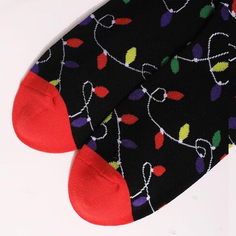 جوارب عيد الميلاد من Aueyan للرجال والنساء، جوارب عطلات مضحكة لتخزين الهدايا in Kuwait