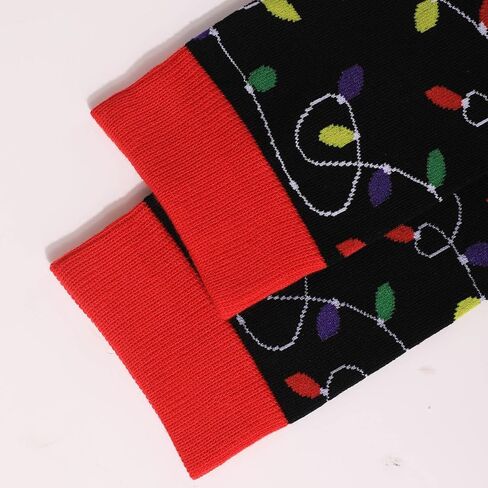 جوارب عيد الميلاد من Aueyan للرجال والنساء، جوارب عطلات مضحكة لتخزين الهدايا in Kuwait