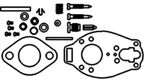 RAParts MSCK12 Basic Carburetor Kit Fits Case-IH Tractor 700 500B Fits Marvel Schebler TSX780 TSX782 in Saudi Arabia