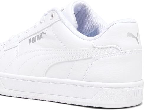 حذاء رياضي PUMA Caven، أبيض فضي أسود، 13 US للجنسين للأطفال الصغار in Kuwait