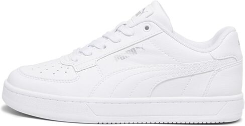 حذاء رياضي PUMA Caven، أبيض فضي أسود، 13 US للجنسين للأطفال الصغار in Kuwait