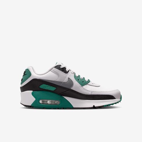 Nike Air Max 90 LTR Big Kids’ Shoes (Evergreen Aura/Summit White/Vast Grey/Cool Grey) in Saudi Arabia
