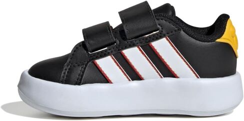 حذاء رياضي من Adidas للجنسين للأطفال من Disney Grand Court مزود بخطاف وحلقة in Saudi Arabia