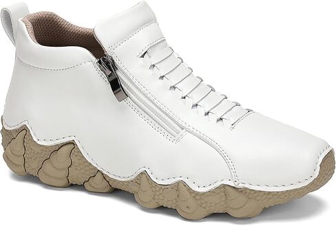Women's Waterproof Platform Chukka Boots Fashion High Top Non-Slip Breathable Breathable Orthopedic Shoes Outdoor Hiking Walking Casual Sneakers in Saudi Arabia