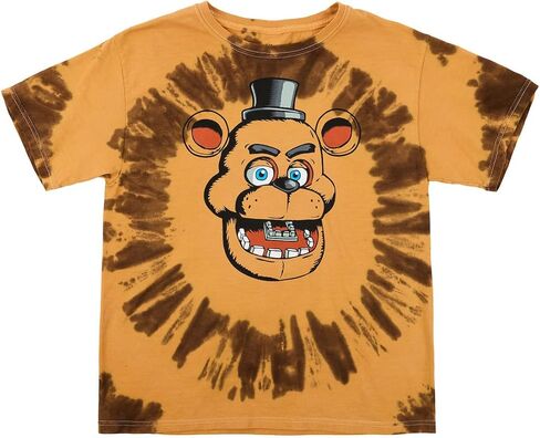 تي شيرت Five Nights at Freddy's Freddy Fazbear Character Tie Dye للشباب بأكمام قصيرة in Saudi Arabia