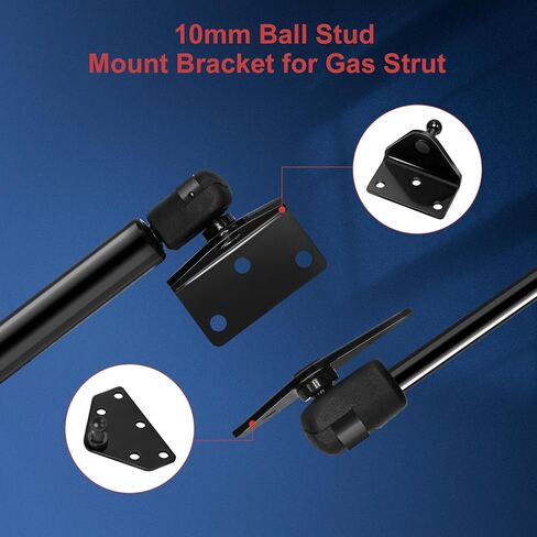 الكمية (2) SL28-30 GSNI-3200-30 30in 30lb/134N دعامة غاز عالمية مع دعامات تثبيت، ML28-30 صدمة دعم الرفع لعربة RV خارج خزانة المطبخ، غطاء تونيو، جزء باب الطابق السفلي in Saudi Arabia