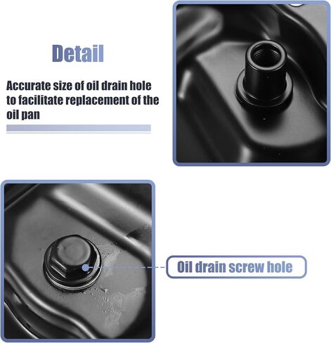 X AUTOHAUX Engine Oil Pan Replacement No.313903JX0A for Nissan Sentra 2013-2016 for Nissan Versa 2012-2019 in Saudi Arabia