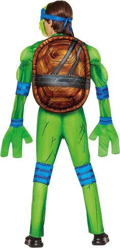 Spirit Halloween Teenage Mutant Ninja Turtles Kids Leonardo Costume Deluxe | Officially Licensed in Saudi Arabia