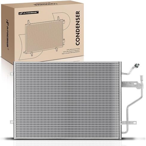 A-Premium Air Conditioning A/C Condenser Compatible with Dodge Ram 2500, Ram 3500, 1994-1997, 5.9L, Replace# 4579, 550555824AA in Saudi Arabia