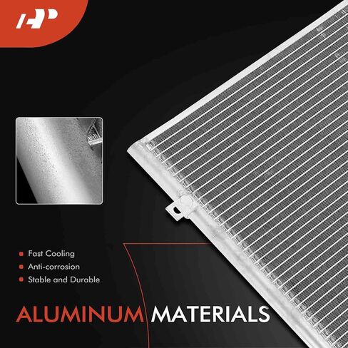 A-Premium Air Conditioning A/C Condenser Compatible with Dodge Ram 2500, Ram 3500, 1994-1997, 5.9L, Replace# 4579, 550555824AA in Saudi Arabia