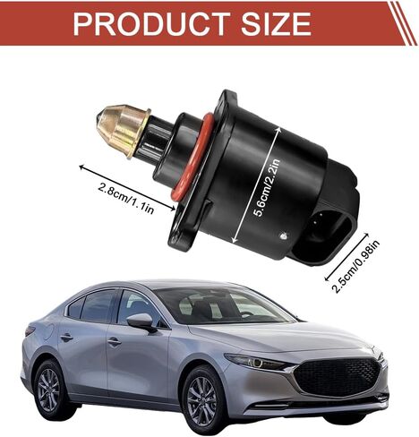 Car Idle Speed Control Valve, Idle Air Control Valve, Throttle Stepper Motor for Stable Engine Operation, Vehicle Modified Repair Accessories Compatible with King Kong, Replace OEM#90380 10526 in Saudi Arabia