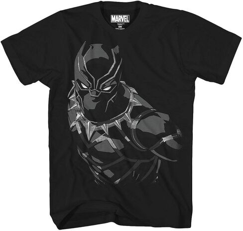 تي شيرت Marvel Black Panther للأولاد، أسود in Saudi Arabia