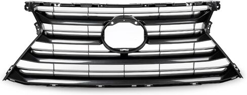 Front Grille Shell Insert Compatible with Lexus NX200t NX300h 2015-2017 LX1200172 5311178010 Black in Saudi Arabia