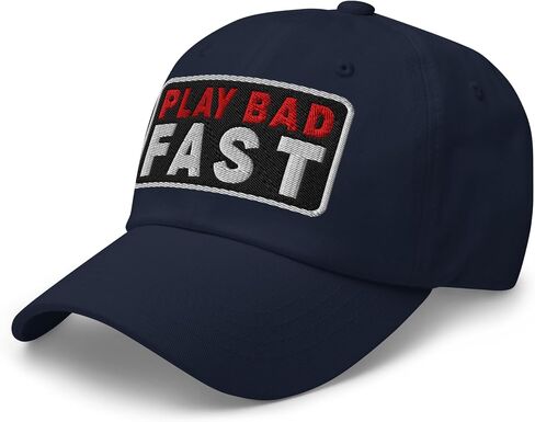 قبعة NX Play Bad Fast Golf المطرزة ذات التصميم المنحني، قبعة مريحة ذات تاج منخفض قابلة للتعديل in Saudi Arabia