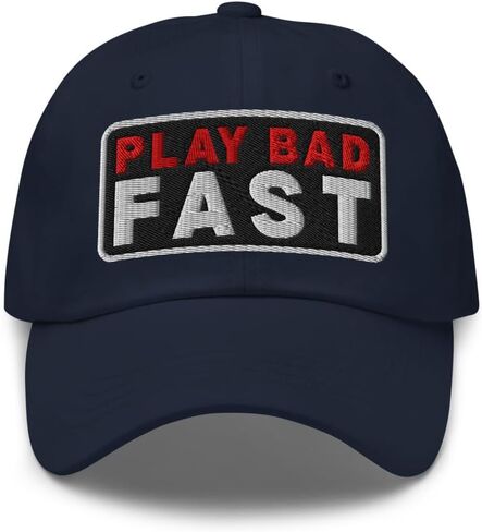قبعة NX Play Bad Fast Golf المطرزة ذات التصميم المنحني، قبعة مريحة ذات تاج منخفض قابلة للتعديل in Saudi Arabia