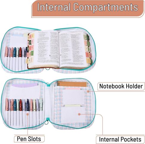 Mr. Pen- Bible Case, Petal Harmony, Bible Covers for Women, Bible Cover, Bible Bag, Bible Covers for Girls, Bible Carrying Case for Women, Bible Holder Case for Women, Kids Bible Cover, Bible Carrier in Saudi Arabia