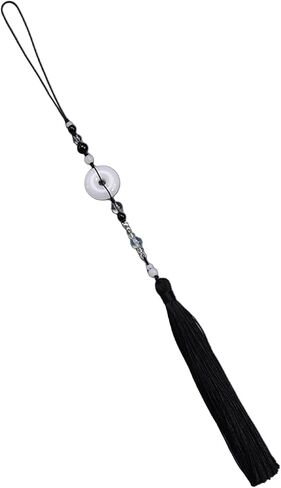 Chinese Hanfu Tassels Pendant Retro Waist Pendants with Imitation Jade Stylish Jewelry for Parties Clothing Accessories in Kuwait