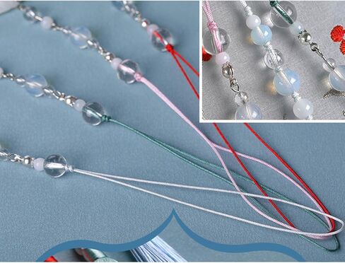 Chinese Hanfu Tassels Pendant Retro Waist Pendants with Imitation Jade Stylish Jewelry for Parties Clothing Accessories in Kuwait