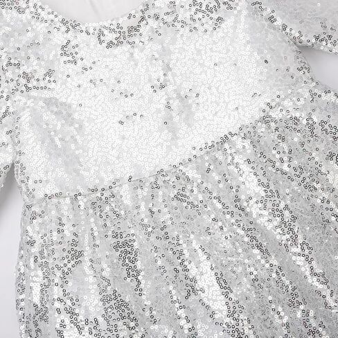 JerrisApparel Girls Sequins Party Dress Flower Pageant Ball Gown Dress Prom Dance Outfits in Saudi Arabia