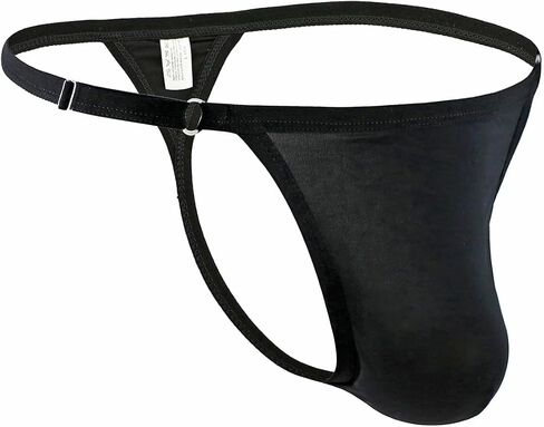 ملابس داخلية بيكيني G-String للرجال، مقاس قابل للتعديل، خصر يصل إلى 47 بوصة، رفيع للغاية وناعم وقابل للتمدد in Kuwait