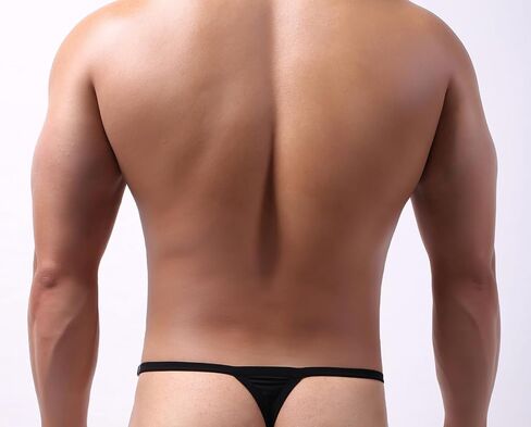 ملابس داخلية بيكيني G-String للرجال، مقاس قابل للتعديل، خصر يصل إلى 47 بوصة، رفيع للغاية وناعم وقابل للتمدد in Kuwait