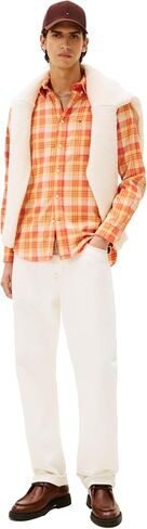 Tommy Hilfiger Long Sleeve Checked Regular Fit, Men's Button Down Shirt in Saudi Arabia