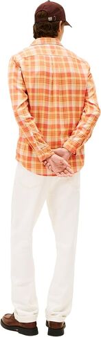 Tommy Hilfiger Long Sleeve Checked Regular Fit, Men's Button Down Shirt in Saudi Arabia