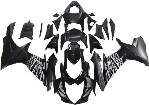 البلاستيك الأسود الفضة هيكل السيارة هدية صالح لسوزوكي 2011-2024 GSXR 600 750 حقن ABS جديد ما بعد البيع طقم هيكل السيارة مجموعة GSXR-600 GSXR-750 2012 2013 2014 2015 11 12 13 14 15 16 in Saudi Arabia