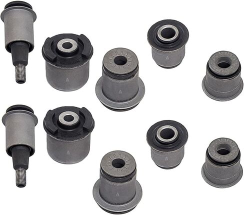 BestParts 10 Pcs Front Upper and Lower Control Arm bushing Left and Right Kit Compatible with Chevy Trailblazer GMC Envoy Oldsmobile Bravada 2002-2009 in Saudi Arabia