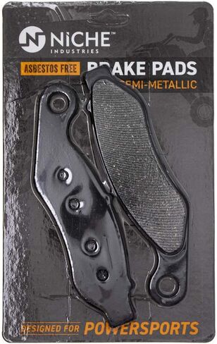 NICHE Brake Pad Set for Harley-Davidson Tri Glide Ultra Freewheeler 41300033 41300027 Front Rear Semi-Metallic in Saudi Arabia