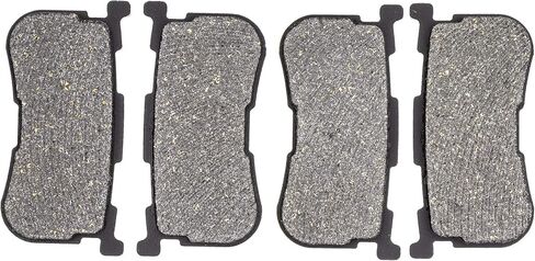 NICHE Brake Pad Set for Harley-Davidson Tri Glide Ultra Freewheeler 41300033 41300027 Front Rear Semi-Metallic in Saudi Arabia
