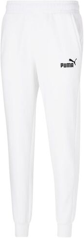 بنطال Puma Ess+ مطرز بشعار Fl Cl Us - 846810-52 - Puma White/Puma Black - M in Saudi Arabia