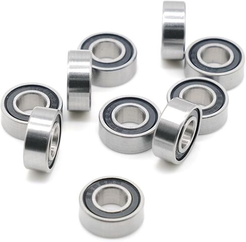 10 قطعة S686 2RS تحمل 6x13x5 ملليمتر ABEC-7 الفولاذ المقاوم للصدأ تحمل 686 S686C SMR686 RS الصيد بكرات محامل in Saudi Arabia