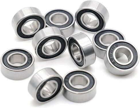 10 قطعة S686 2RS تحمل 6x13x5 ملليمتر ABEC-7 الفولاذ المقاوم للصدأ تحمل 686 S686C SMR686 RS الصيد بكرات محامل in Saudi Arabia