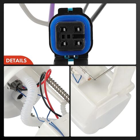 A-Premium Electric Fuel Pump Module Assembly with Pressure Sensor Compatible with Saturn L100 2001-2002, L200 2001-2003, L300 2001-2005, LW200 LW300 2001-2003, 2.2L 3.0L, Replace# E3557M, P76109M in Saudi Arabia